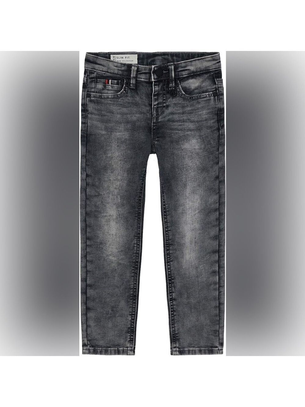 Size 7 Boys Mayoral Kids Charcoal Denim Jeans